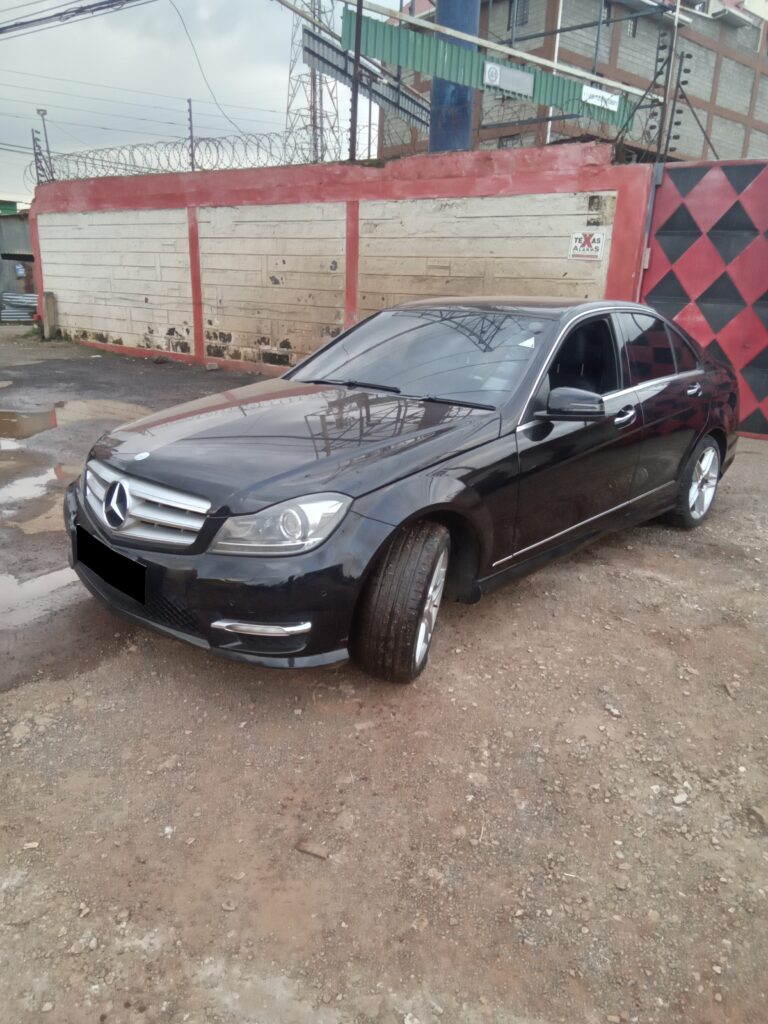 Mercedes-Benz C200 accident repair Nairobi