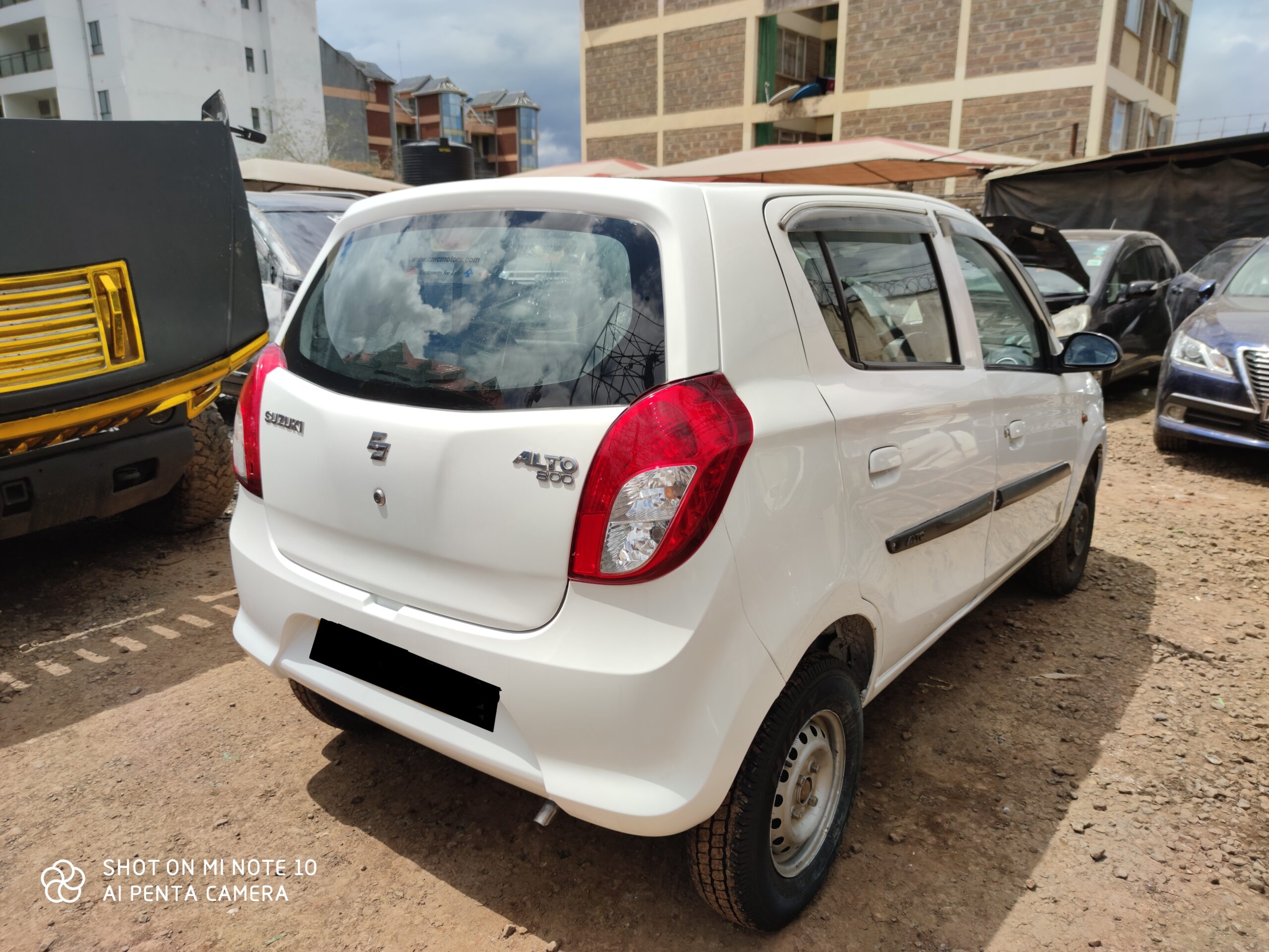 Suzuki Alto accident repair Nairobi