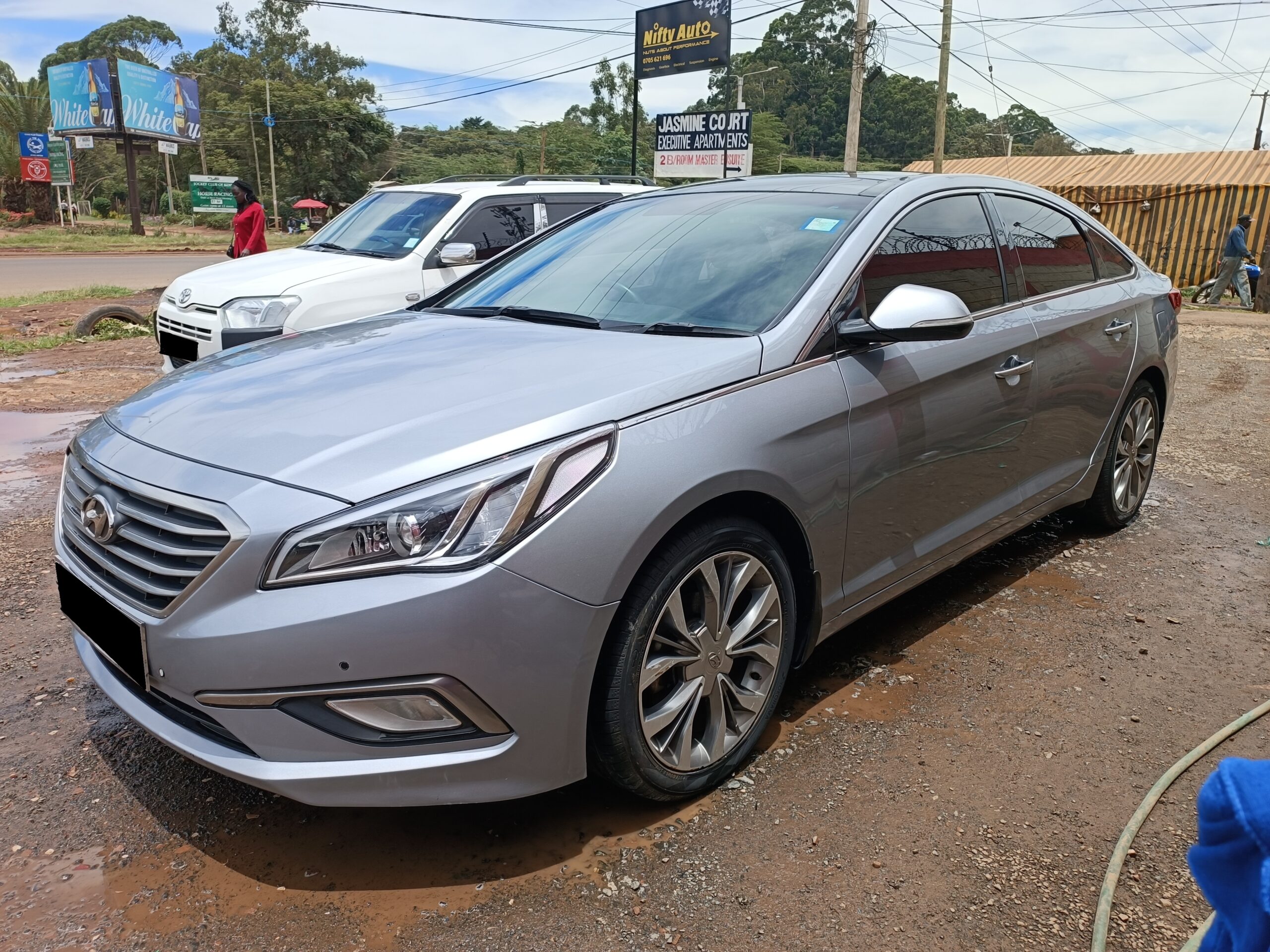 Hyundai Sonata accident repair Nairobi