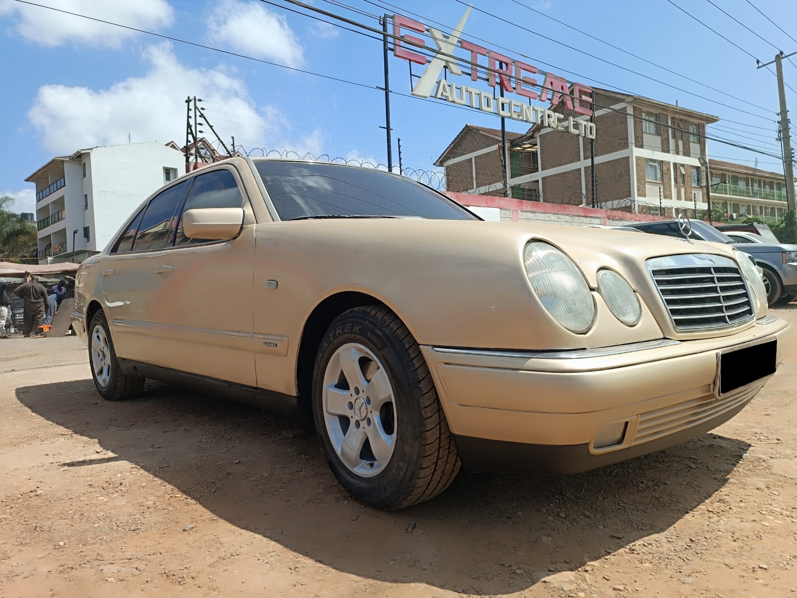 Mercedes-Benz E200 restoration Nairobi